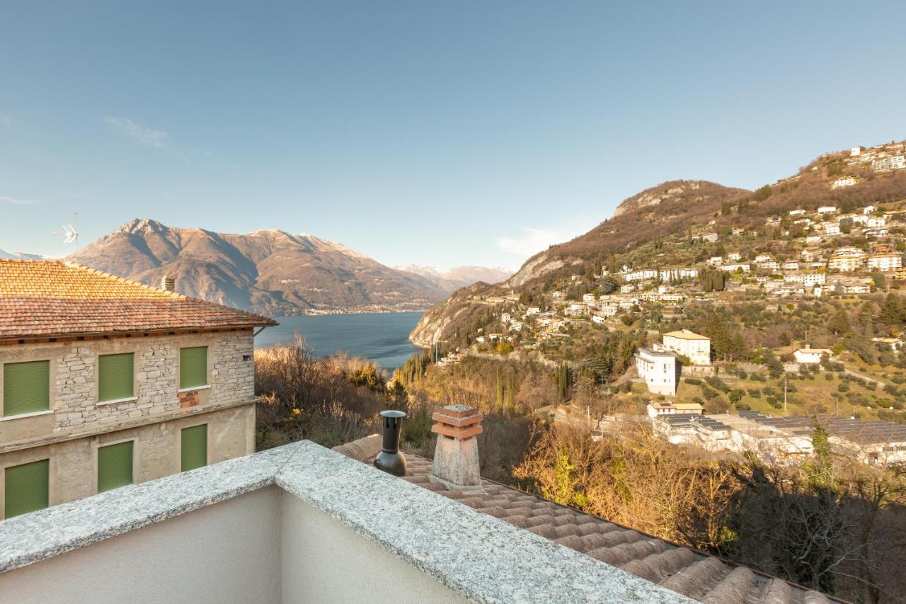 Mysa Properties - Casa Chicca, Flat With Lake View Terrace Perledo Buitenkant foto